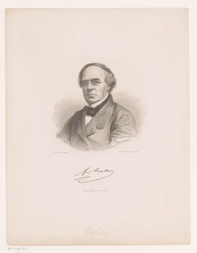 Portret van Jacques Fromental Halévy