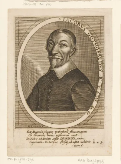 Portret van Jacques Godefroy