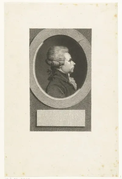 Portret van Jacques Guillaume Thouret