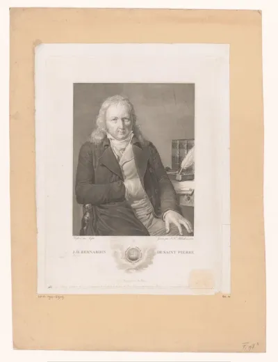 Portret van Jacques-Henri Bernardin de Saint-Pierre