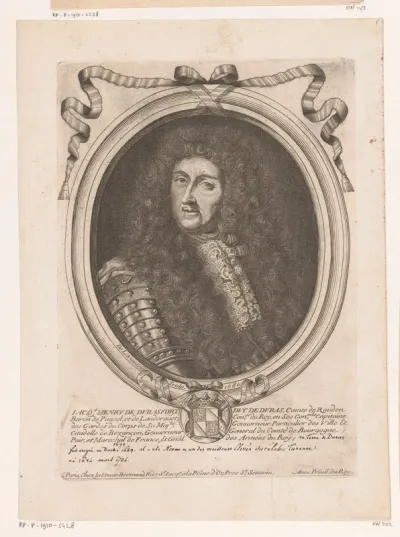 Portret van Jacques Henri de Durfort de Duras