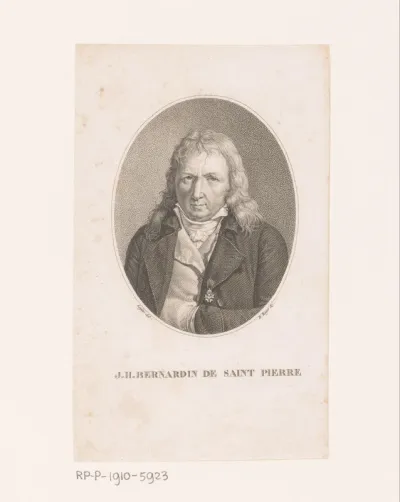Portret van Jacques-Henry Bernardin de Saint-Pierre