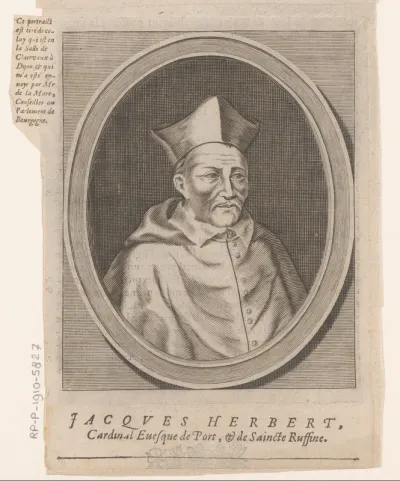 Portret van Jacques Herbert de la Porte