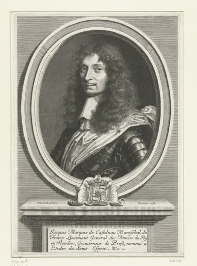 Portret van Jacques II de Castelnau-Mauvissière