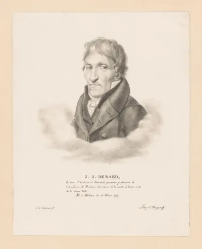 Portret van Jacques Jean de Raedt