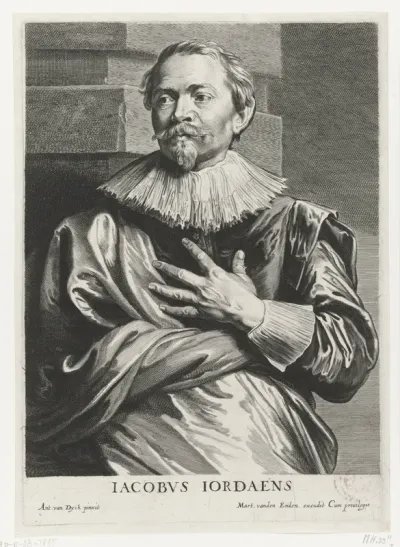 Portret van Jacques Jordaens