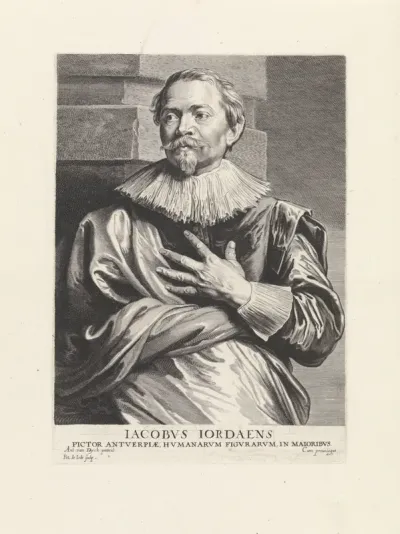 Portret van Jacques Jordaens