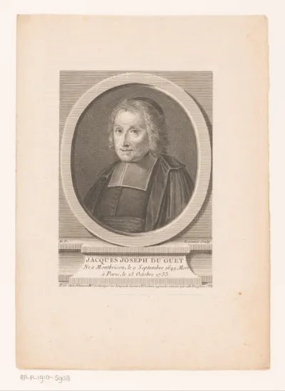 Portret van Jacques Joseph Duguet