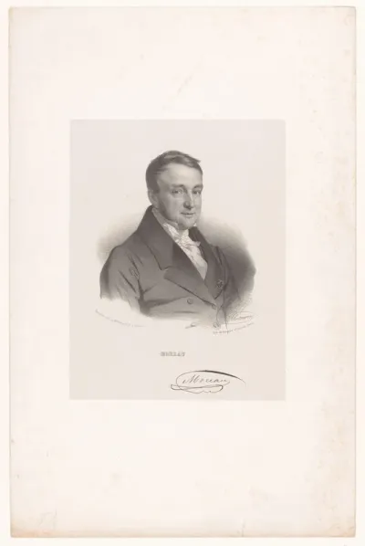 Portret van Jacques-Joseph Moreau