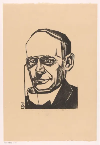 Portret van Jacques Karel Rensburg