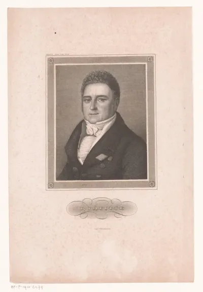 Portret van Jacques Laffitte