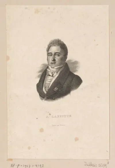 Portret van Jacques Laffitte