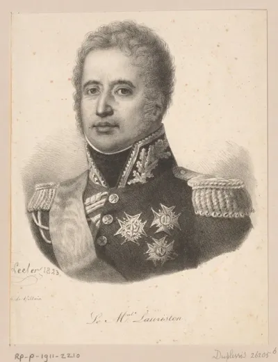 Portret van Jacques Lauriston