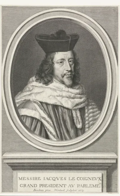 Portret van Jacques Le Coigneux