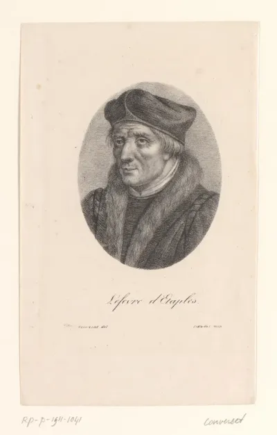 Portret van Jacques Lefèvre d'Étaples