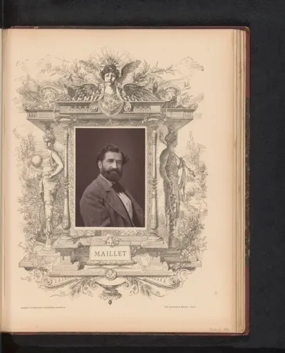 Portret van Jacques-Léonard Maillet