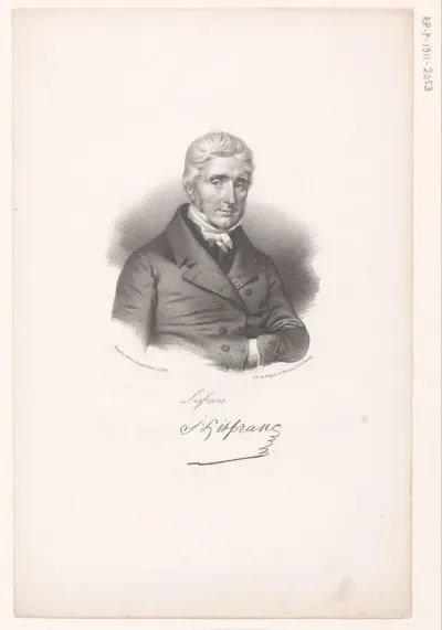Portret van Jacques Lisfranc de Saint Martin