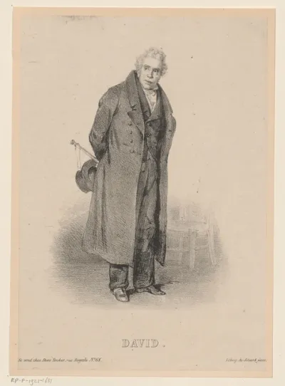 Portret van Jacques-Louis David