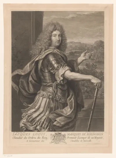 Portret van Jacques-Louis de Beringhen