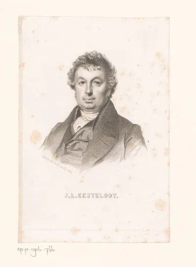 Portret van Jacques Louis Kesteloot