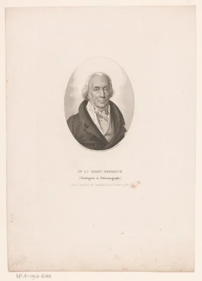 Portret van Jacques Louis Marin DeFrance