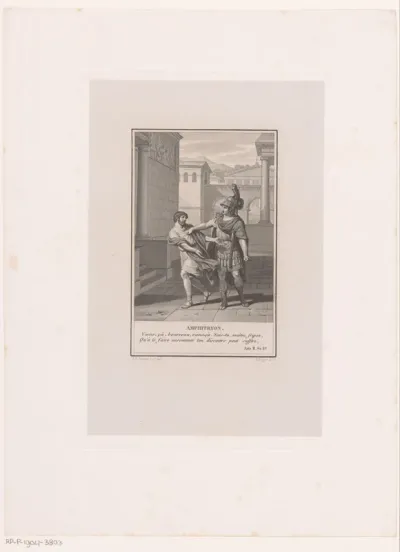Portret van Jacques Marie Louis van Rechteren met zijn vrouw en zoon