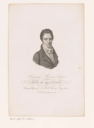 Portret van Jacques Marie Louis van Rechteren