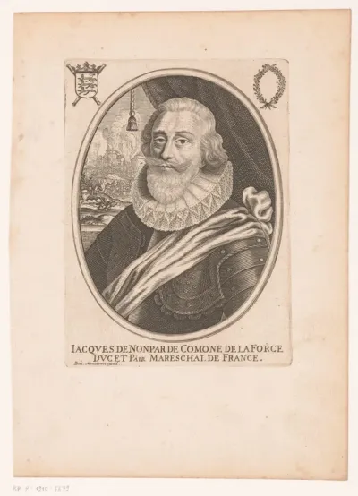 Portret van Jacques-Nompar de Caumont de La Force
