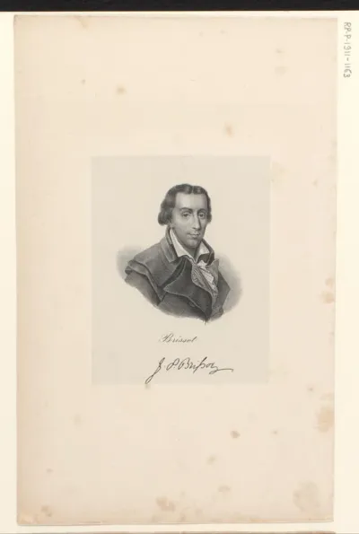 Portret van Jacques Pierre Brissot