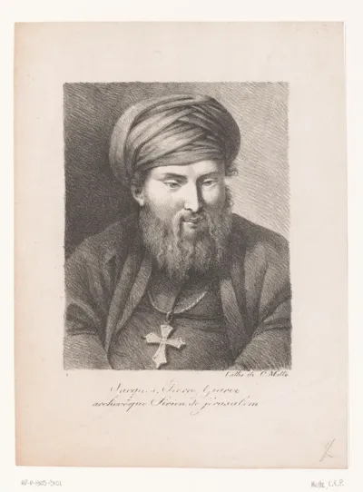 Portret van Jacques Pierre Giarve