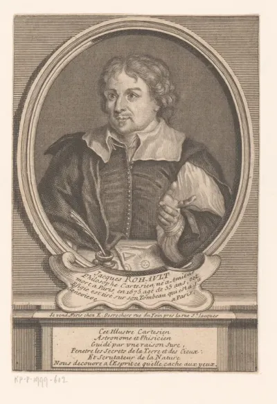 Portret van Jacques Rohault