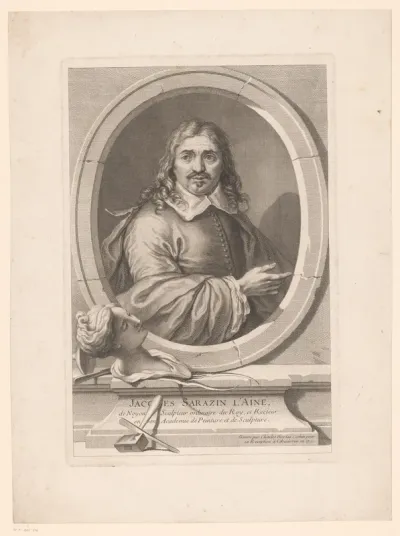 Portret van Jacques Sarazin