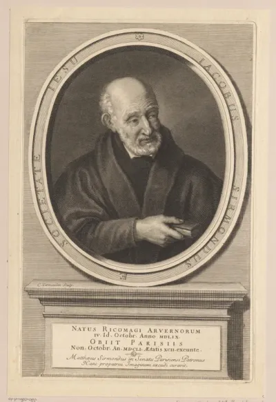 Portret van Jacques Sirmond
