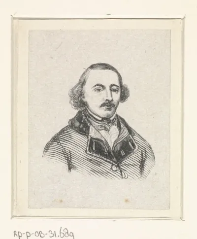 Portret van Jacques Van Gingelen