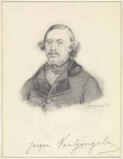 Portret van Jacques Van Gingelen