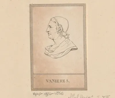 Portret van Jacques Vanière