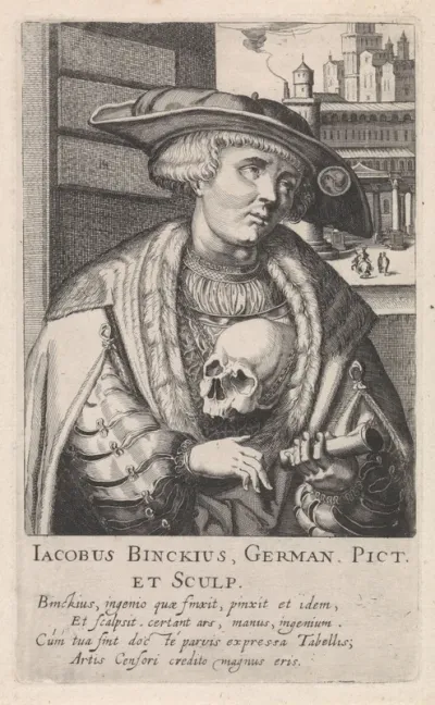 Portret van Jakob Binck