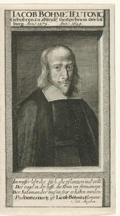 Portret van Jakob Böhme