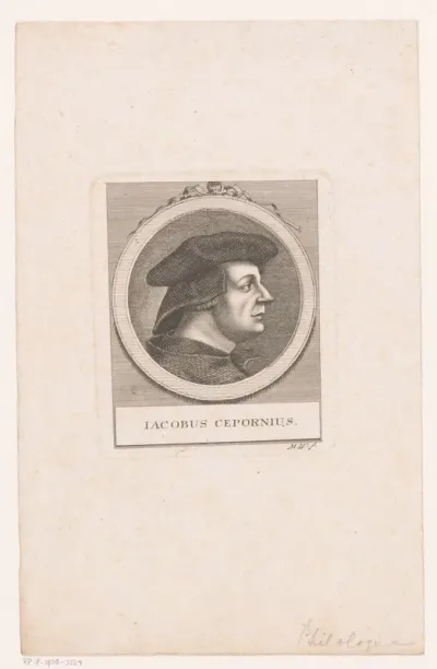 Portret van Jakob Ceporinus