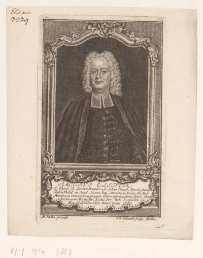 Portret van Jakob Elsner