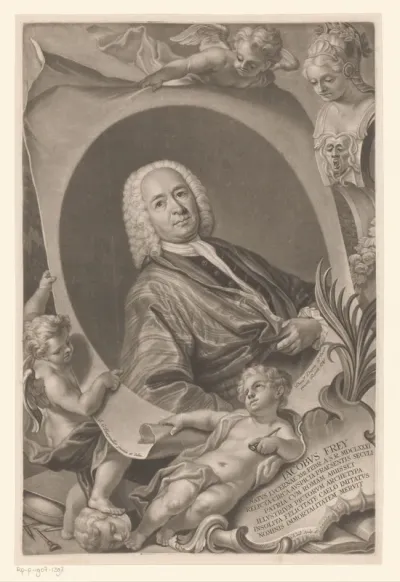 Portret van Jakob Frey
