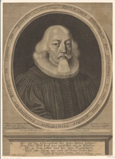 Portret van Jakob Fussenegger