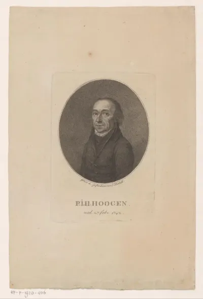 Portret van Jakob Hoogen