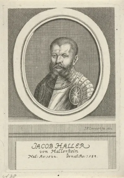 Portret van Jakob IV Haller von Hallerstein