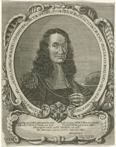 Portret van Jakob Johann Wenceslaus Dobrzensky de Negro Ponte