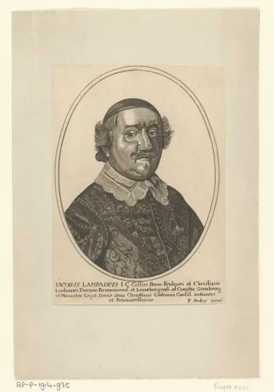 Portret van Jakob Lampadius