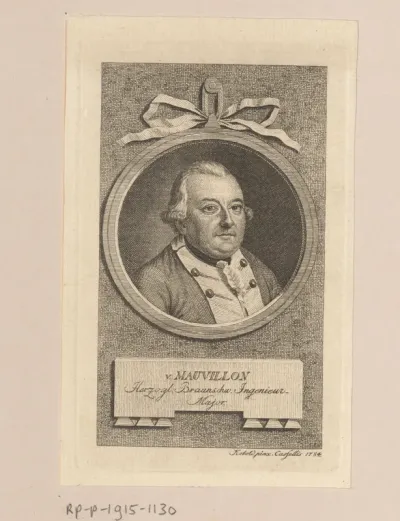 Portret van Jakob Mauvillon