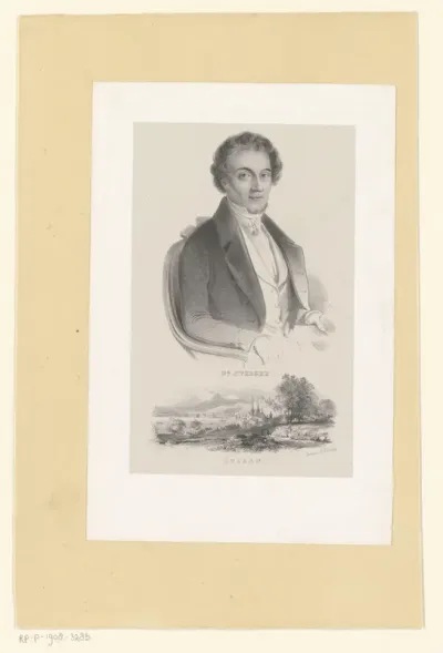 Portret van Jakob Robert Steiger