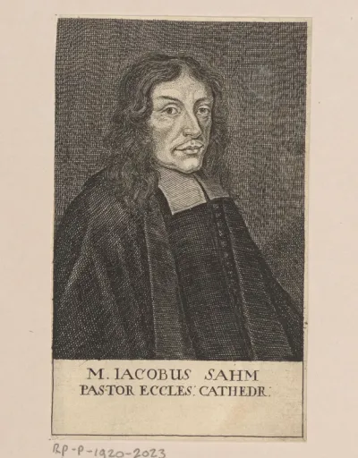 Portret van Jakob Sahme