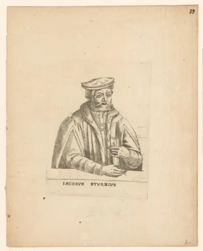 Portret van Jakob Sturm